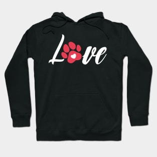 love for dogs and cats ♥ Hoodie